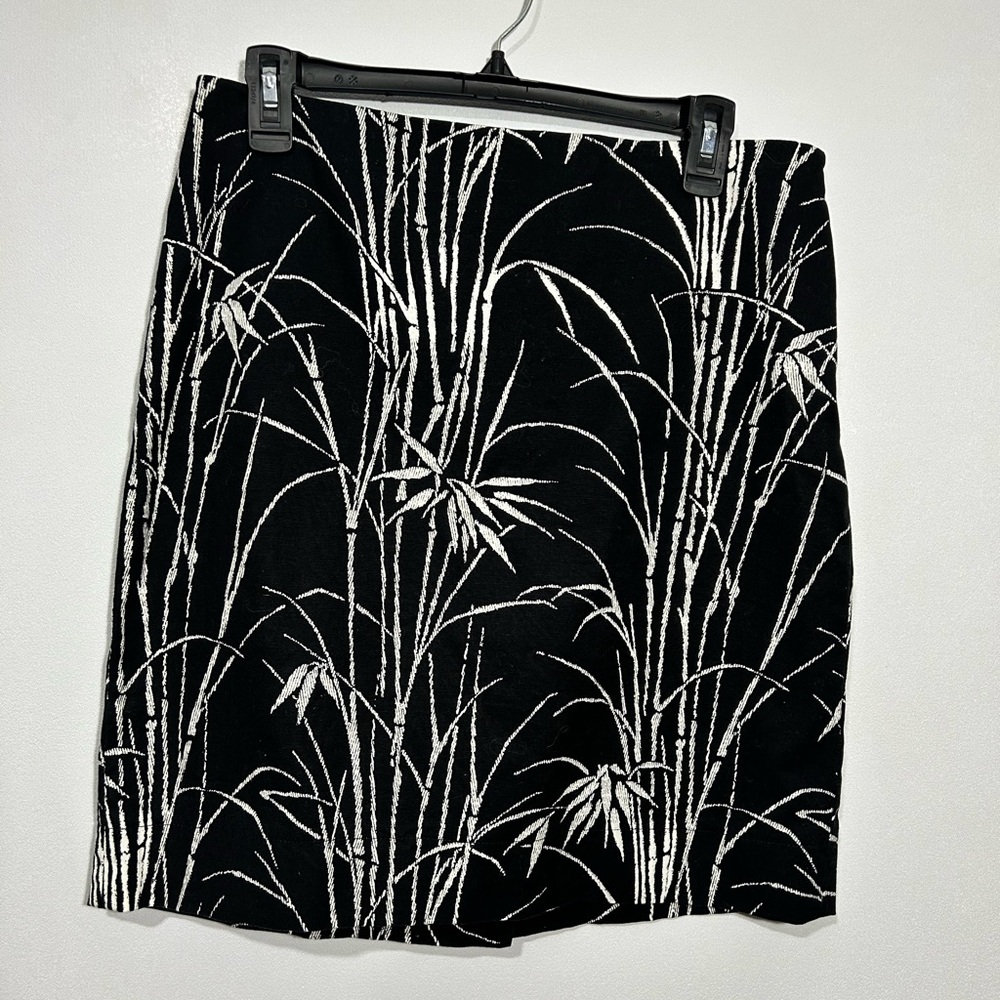 Talbots Women’s Petite Above The Knee Reid Print Abstract Skirt Size 8P